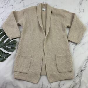 Knights LTD Womens Vintage 90s Shawl Collar Cardigan Sweater Size L Angora Wool